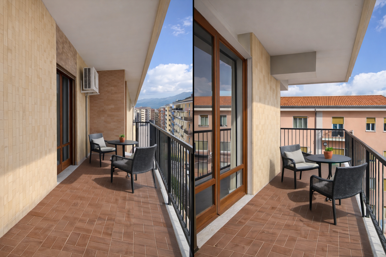 Comfort e balcone dedicato